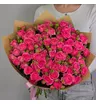 Букет из 15 малиновых роз Пинк Дайменшен  1
