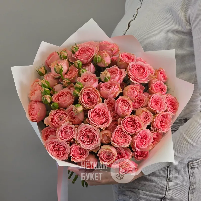 Букет из 15 розовых роз Спешл Дайменшен