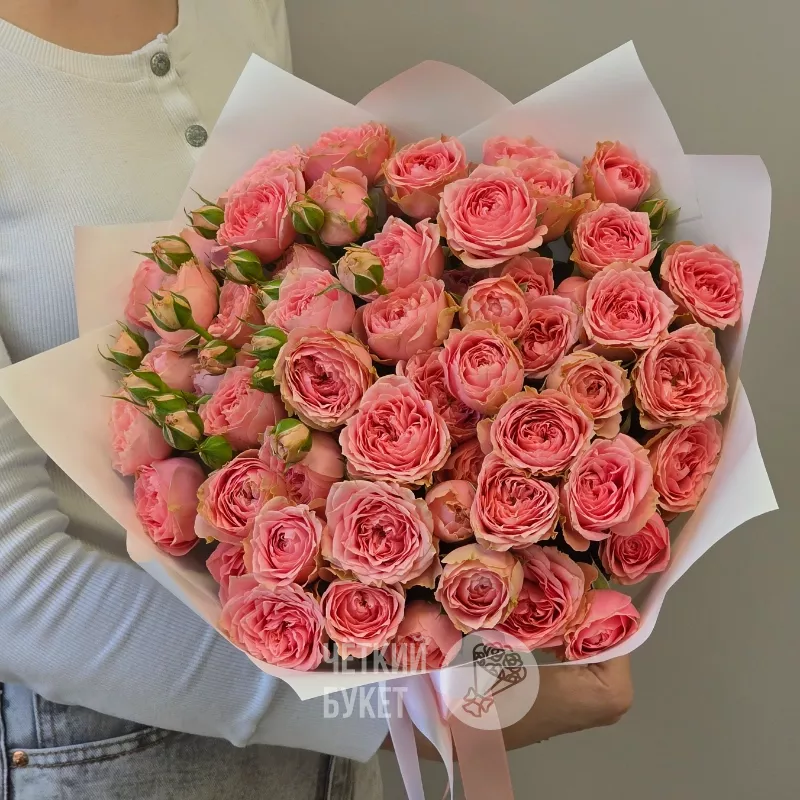 Букет из 15 розовых роз Спешл Дайменшен 1