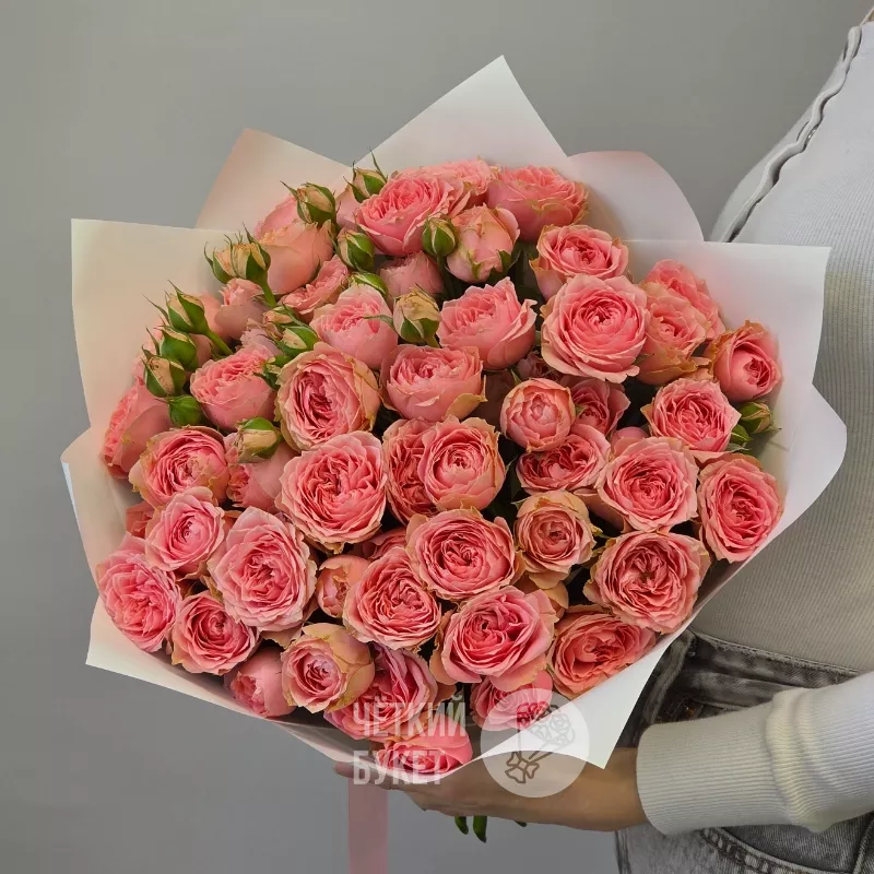 Букет из 15 розовых роз Спешл Дайменшен 2