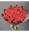Букет из 21 коралловой кустовой розы Барбадос 2