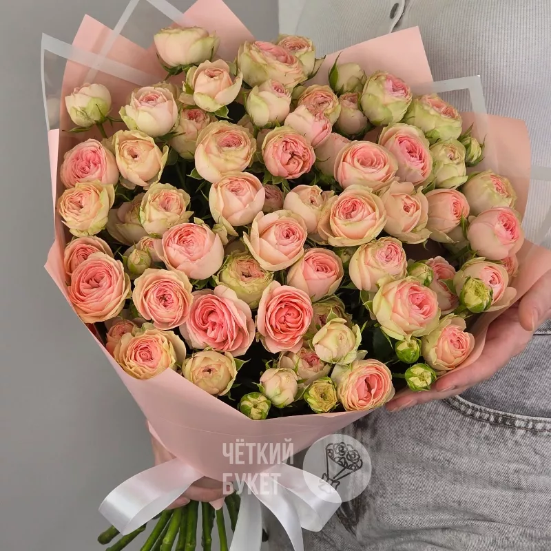 Букет из 15 кустовых роз Кети 2