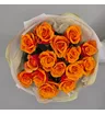 Букет из 15 ярких ароматных оранжевых роз Испания 2