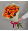 Букет из 15 ярких ароматных оранжевых роз Испания 1