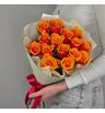Букет из 15 ярких ароматных оранжевых роз Испания