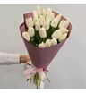 Букет из 25 белых тюльпанов Весна 1