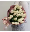 Букет из 25 белых тюльпанов Весна