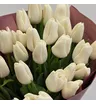 Букет из 25 белых тюльпанов Весна 3