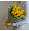 Букет из 15 желтых тюльпанов 