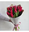 Букет из 15 красных тюльпанов весенний 3