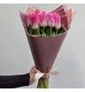 Букет из 15 розовых тюльпанов  3