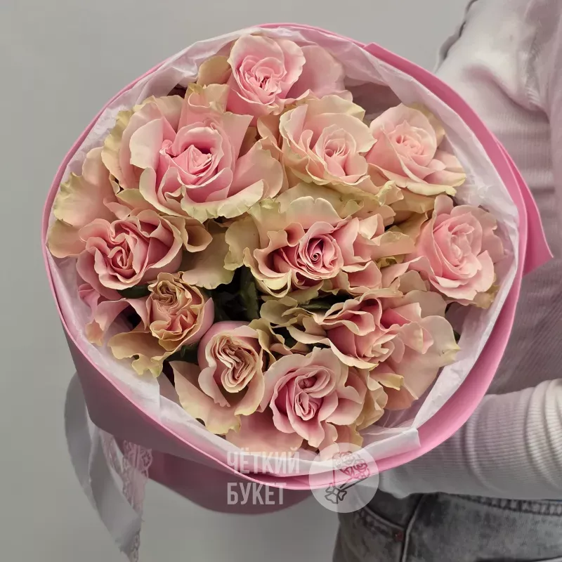 Букет из 11 французских роз  1