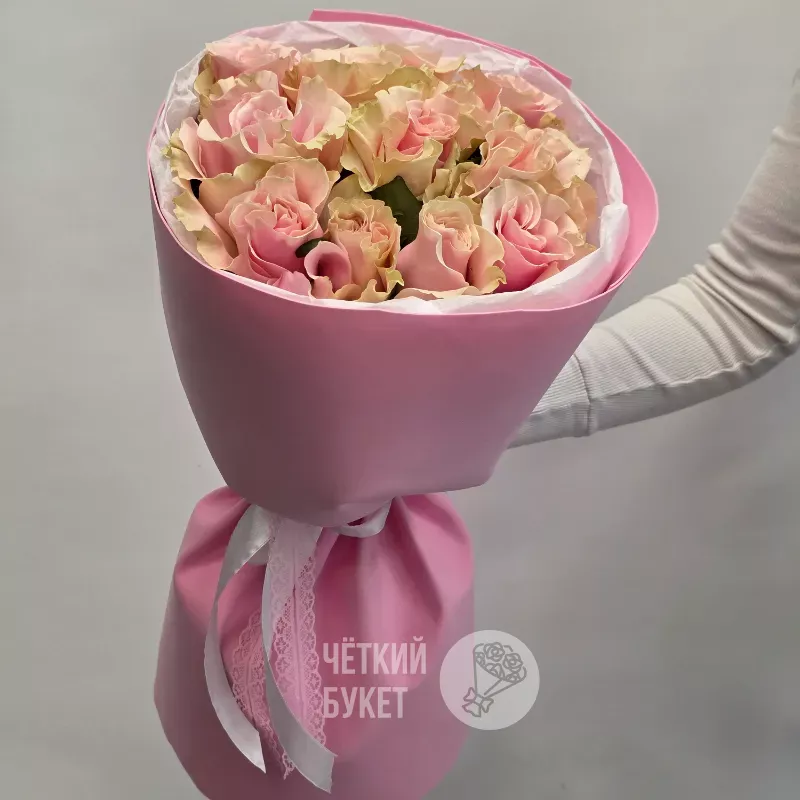 Букет из 11 французских роз  2