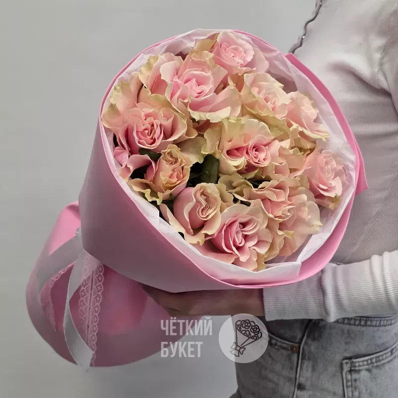 Букет из 11 французских роз 