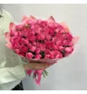 25 розовых кустовых роз Пинк Дедикейшен 1
