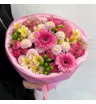Букет с герберами, розами, хризантемой &laquo;Очарование&raquo; 2