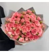 15 кустовых пионовидных розовых роз Спешл Дайменшен