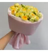 11 желтых кустовых пионовидных роз &laquo;Лимонный щербет&raquo;