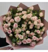 15 нежно-розовых роз Аэробик