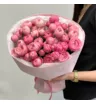 15 розовых кустовых пионовидных роз Сильва Пинк