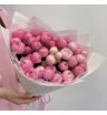 11 розовых кустовых пионовидных роз Сильва Пинк