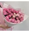 11 розовых кустовых пионовидных роз Сильва Пинк