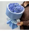 Букет из 3 синих гортензий
