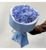 Букет из 3 синих гортензий