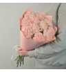 Букет из нежно-розовых гвоздик