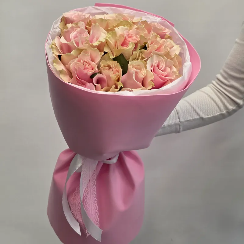 Букет из 11 французских роз 2